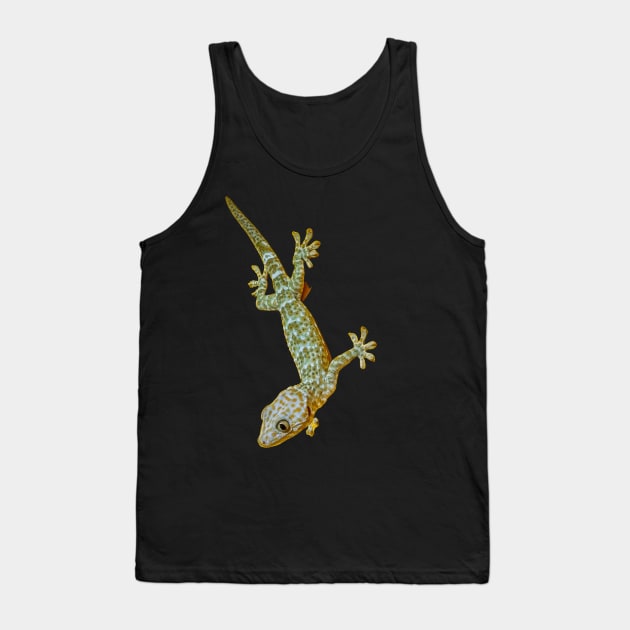 Tokay Gecko Tank Top by Upbeat Traveler